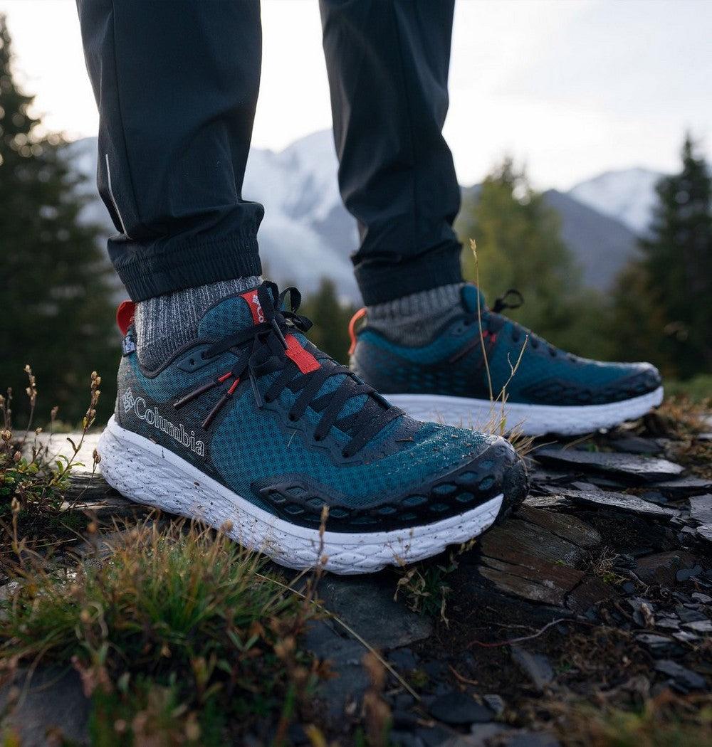 Men's Waterproof Trail Running Shoe - Green