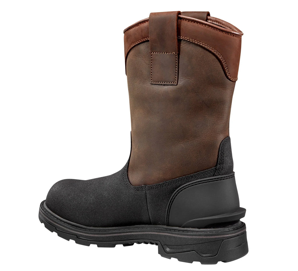 11-Inch Insulated Alloy Toe Pull-On Work Boots