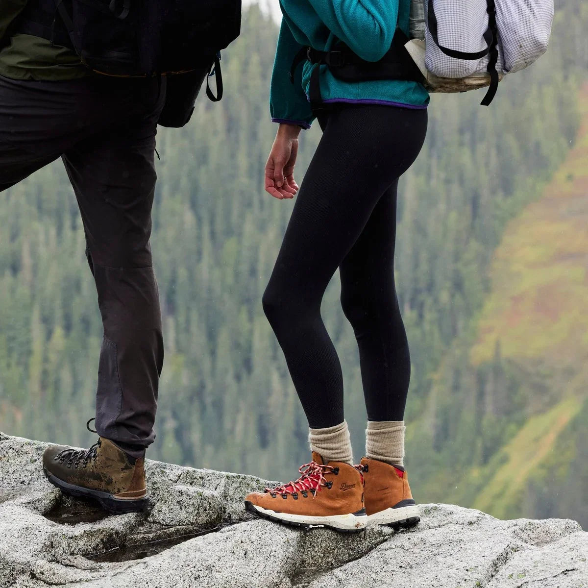 Women's Waterproof Hiking Boot - Mocha Brown Red