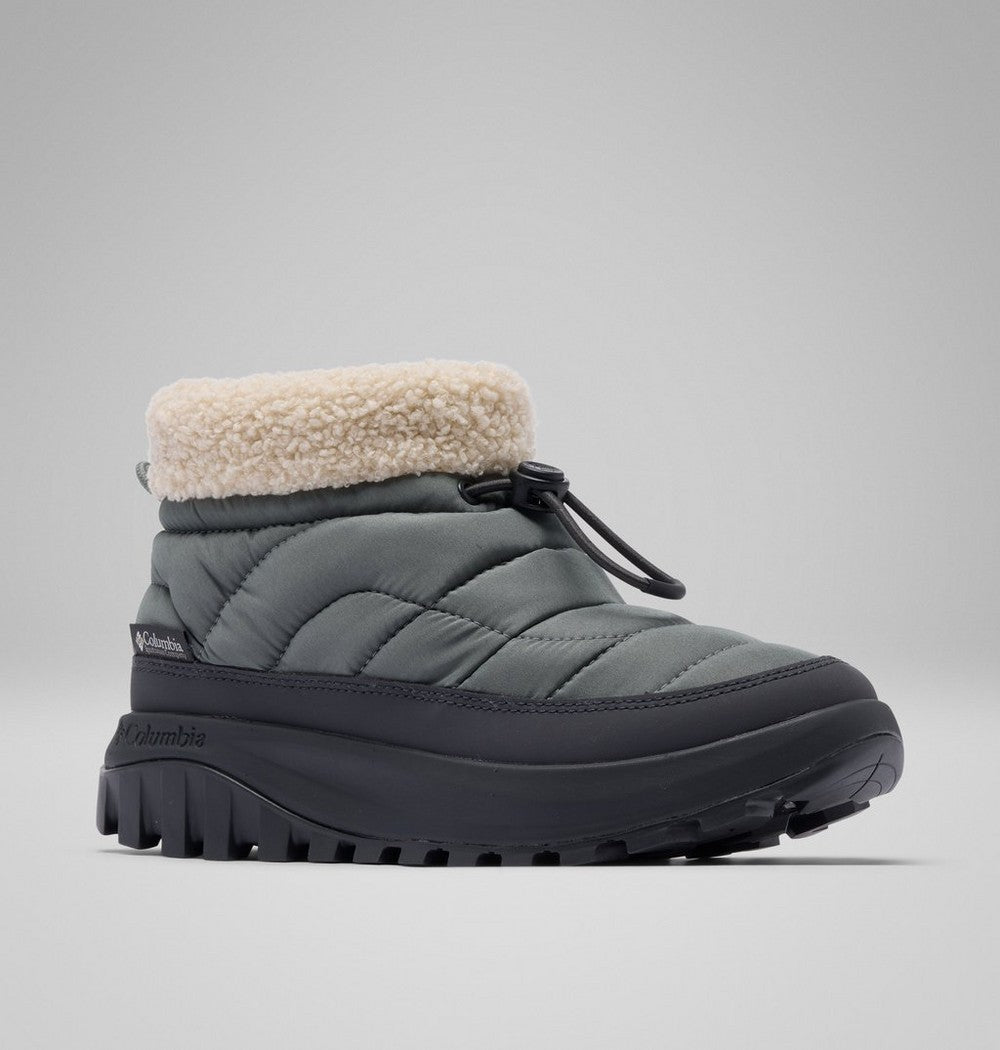 Women's Wide Insulated Short Winter Boot - Grey