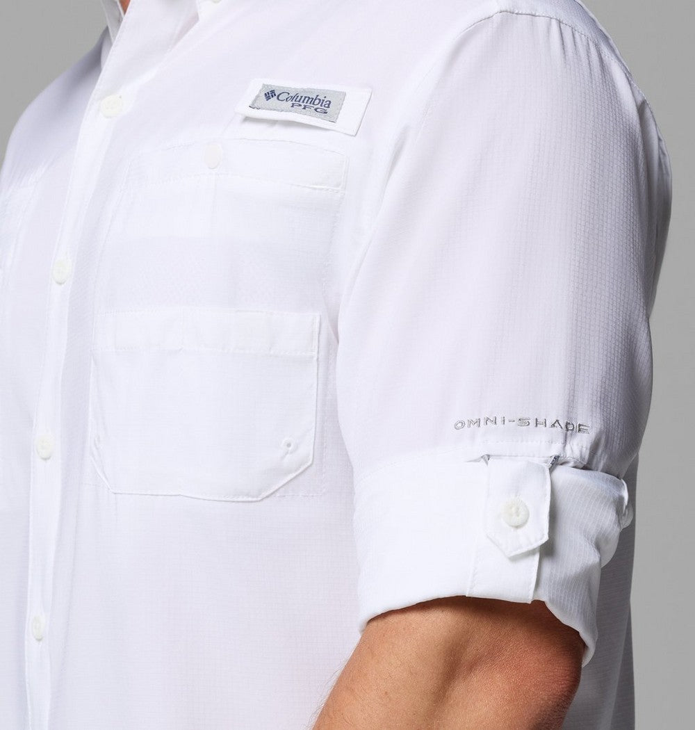Men's Long-Sleeve Fishing Shirt - Teal
