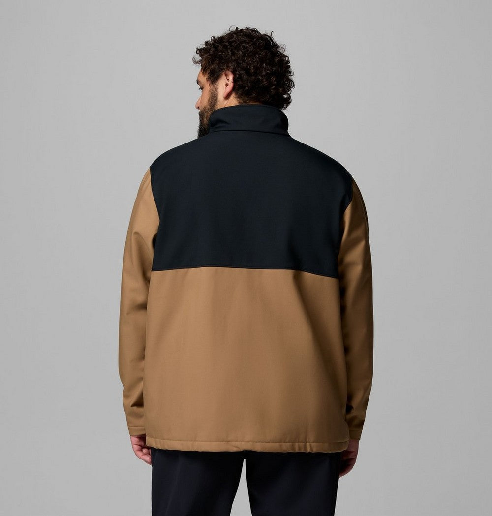 Men's Big Softshell Jacket - Grey