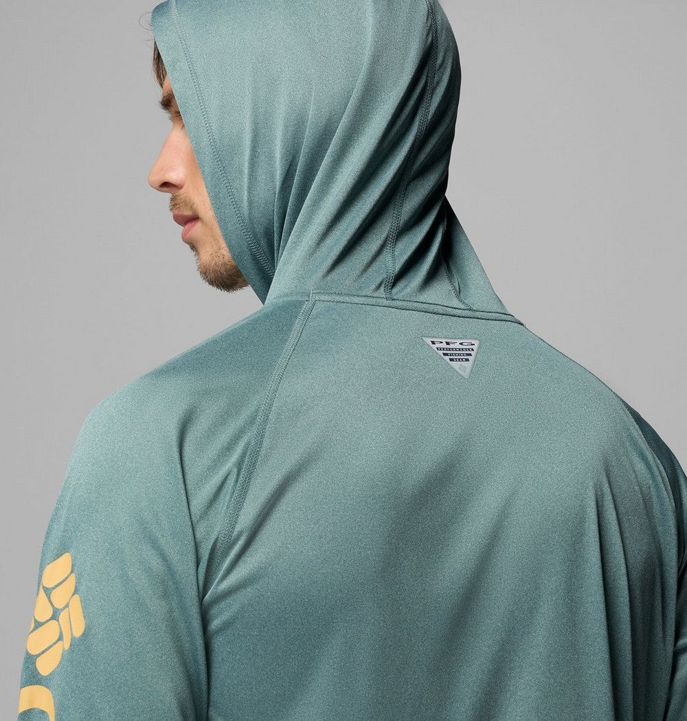 Men's Long-Sleeve Sun Hoodie - Gray