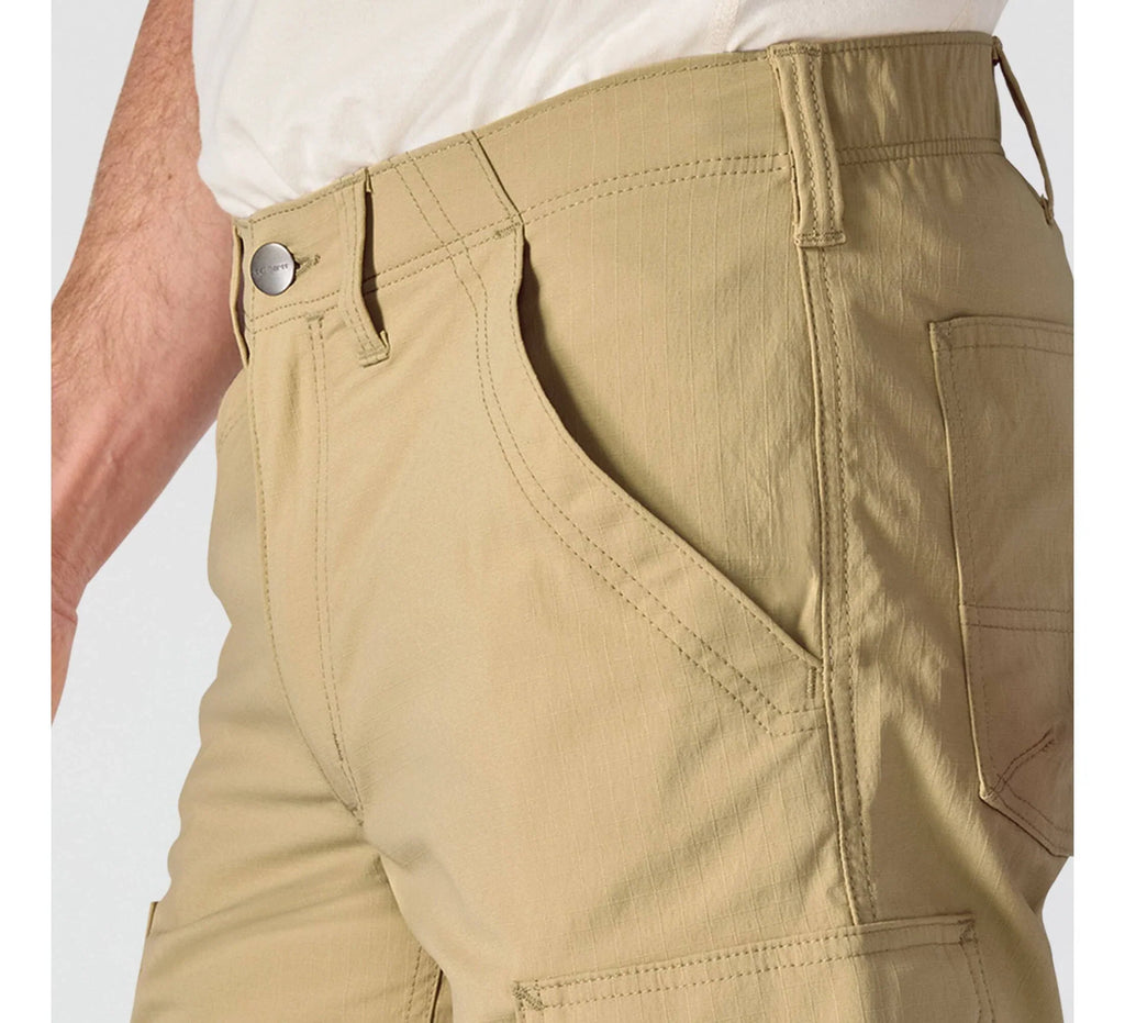 Men's Stretch Ripstop Cargo Shorts - Tan