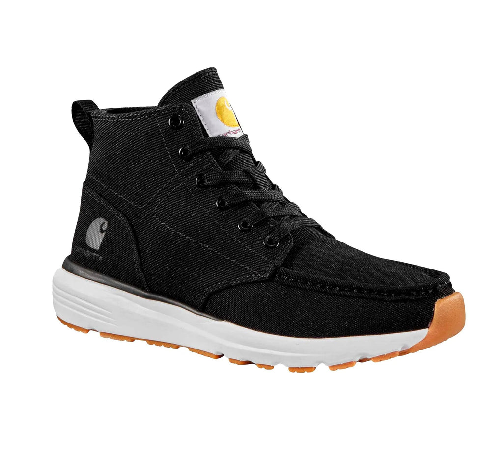 Women's Canvas Moc Toe Chukka Shoes - Black