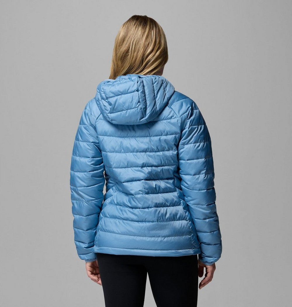 Women's Hooded Puffer Jacket - Navy