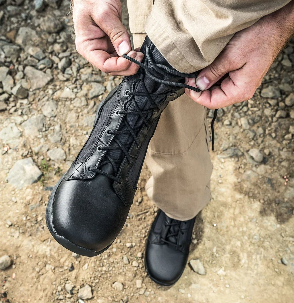 Waterproof 8-Inch Tactical Boot - Black
