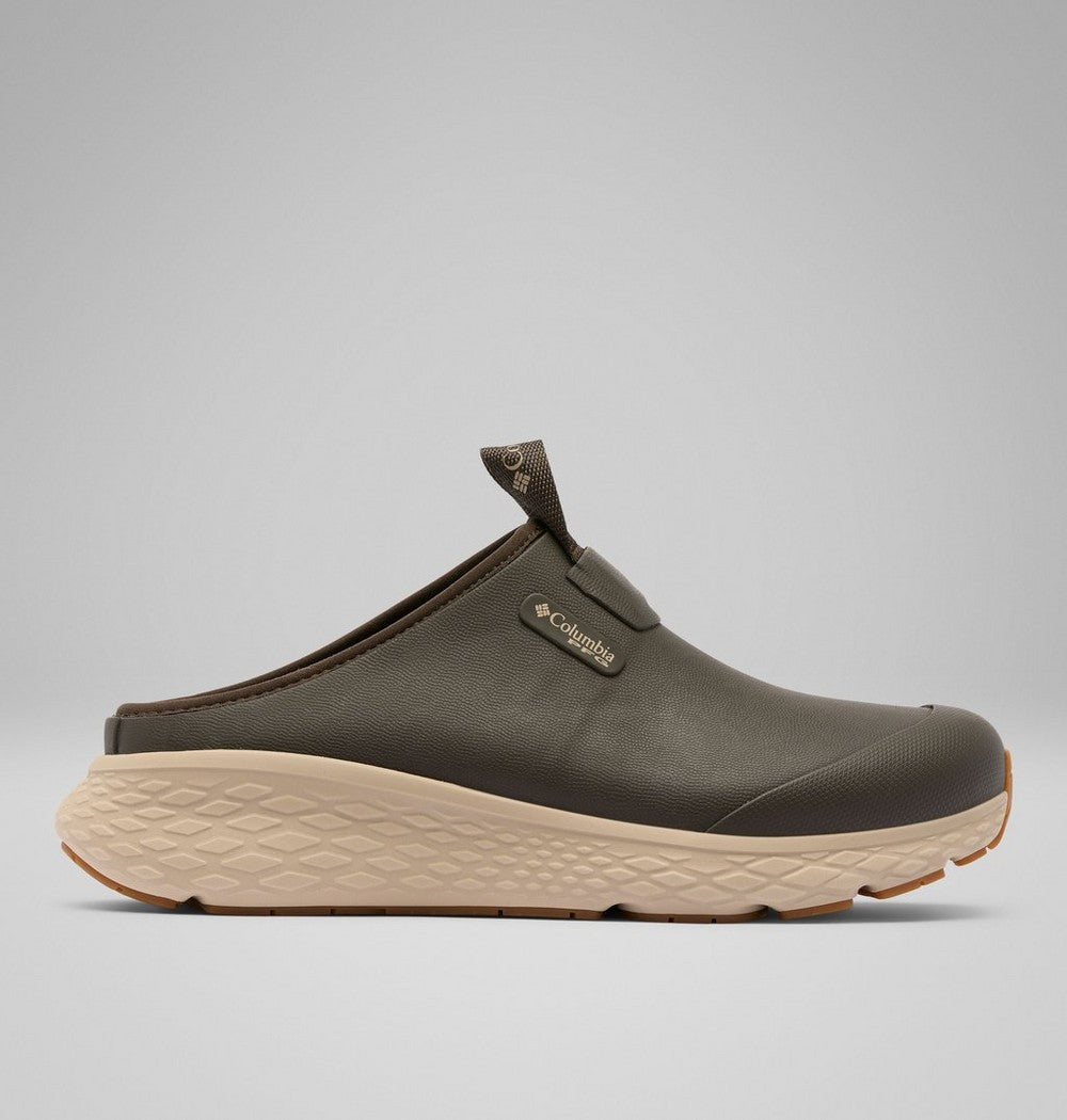 Men's Rubber Slide Sandals - Brown Tan