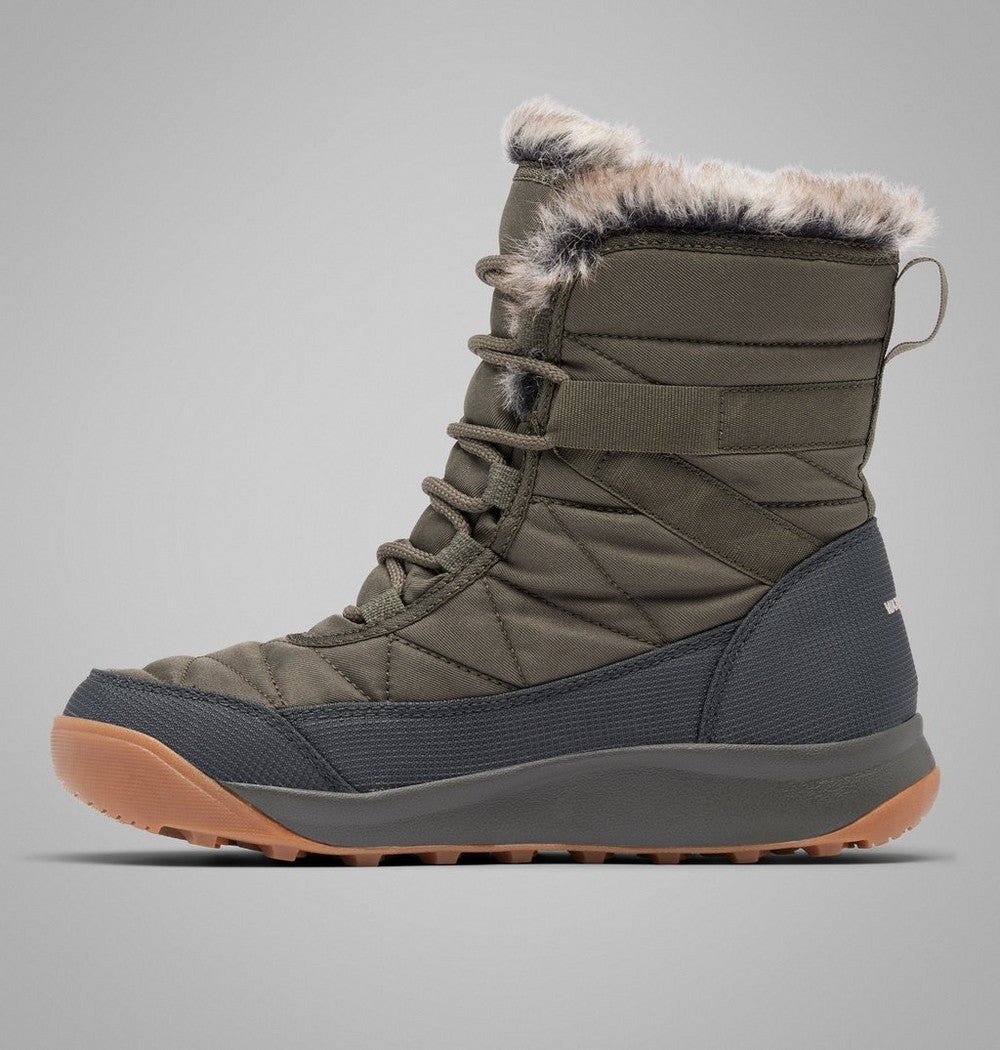 Women's Insulated Winter Ankle Boot - Gray Purple