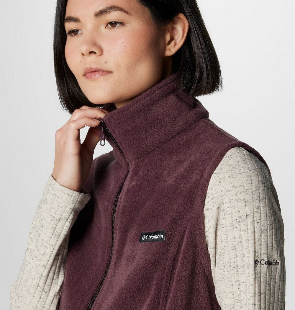 Women's Fleece Vest - Chalk