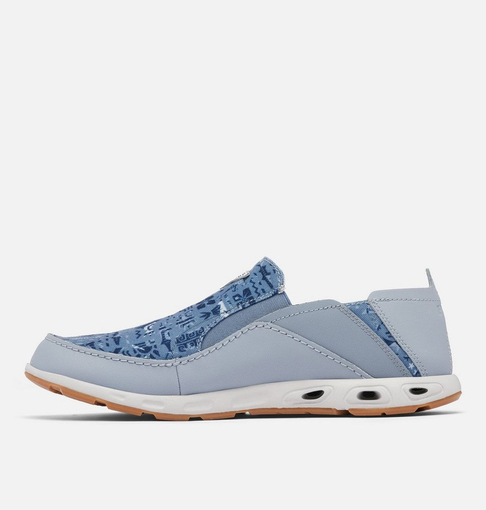 Men's Vented Slip-On Boat Shoe - Gray