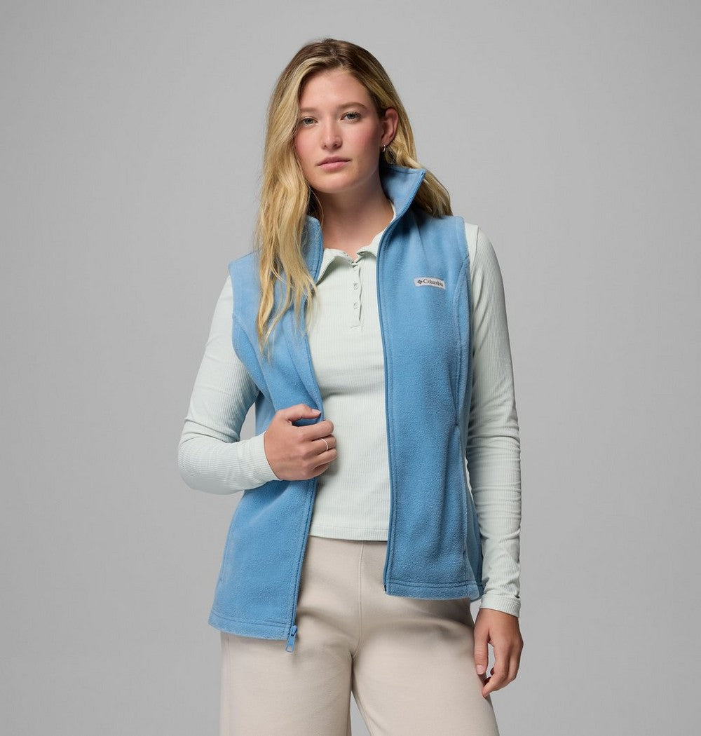 Women's Fleece Vest - Chalk