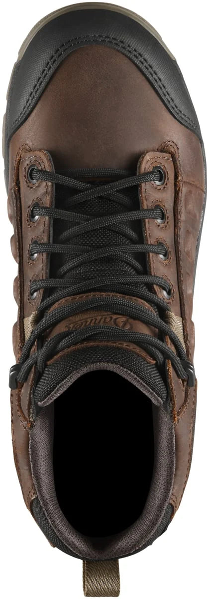 Women's Aluminum Toe Waterproof Work Boot - Brown/Olive