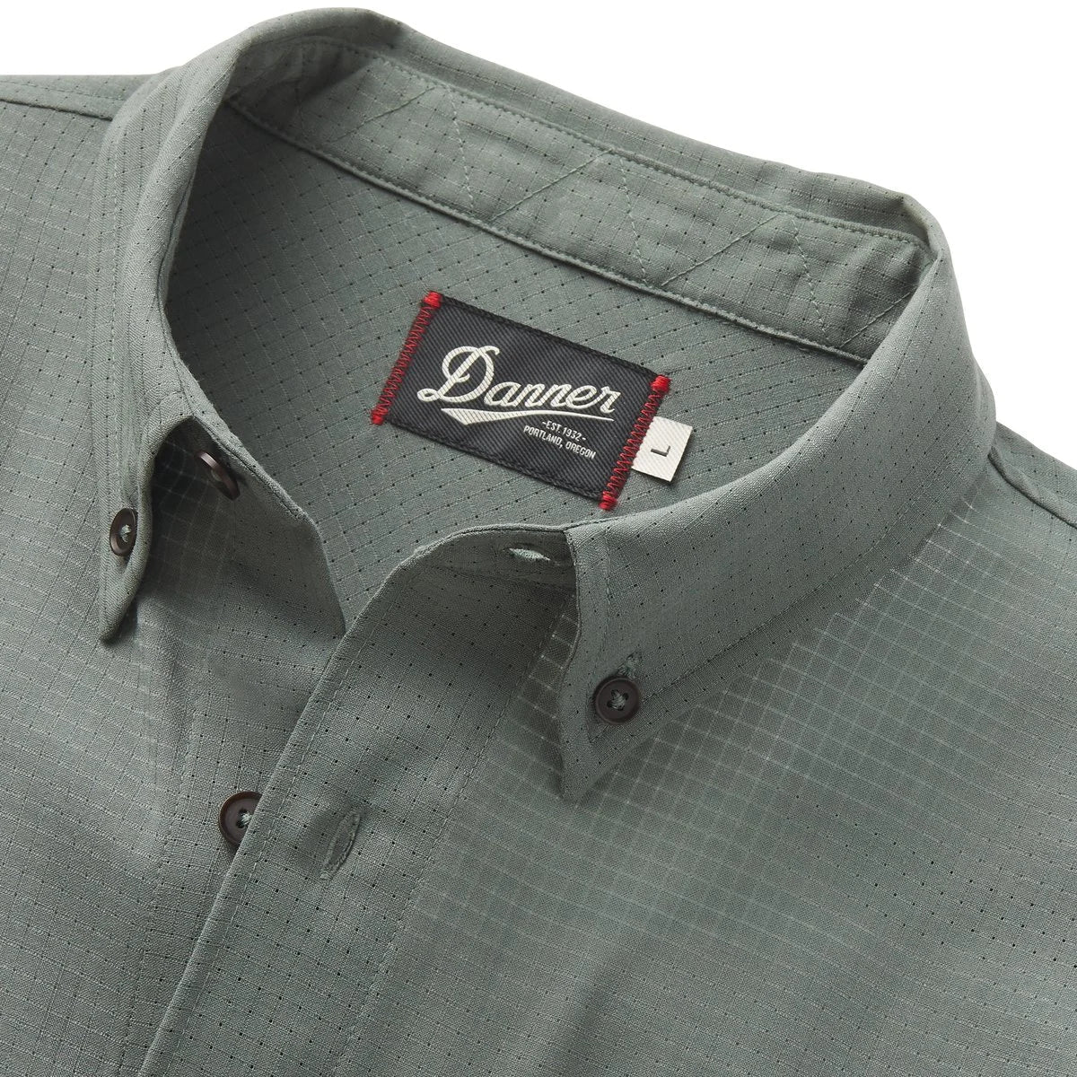 Men's Lightweight Wool Blend Trail Shirt - Green