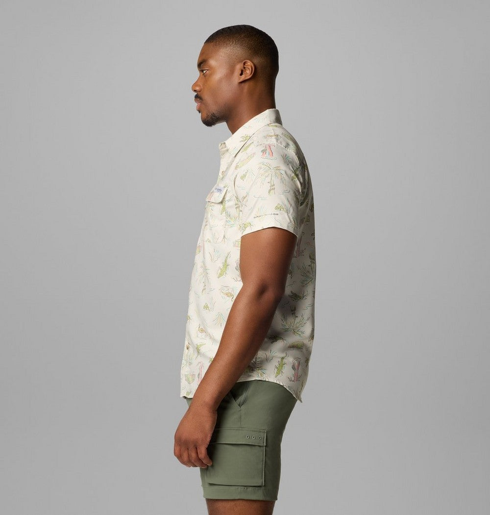 Men's Printed UPF 50 Fishing Shirt