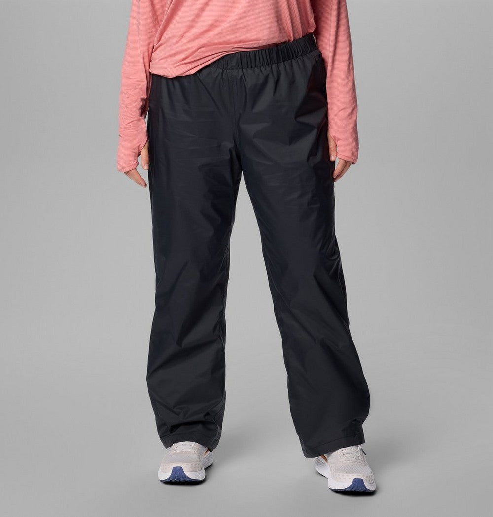 Women's Plus Waterproof Rain Pants - Black