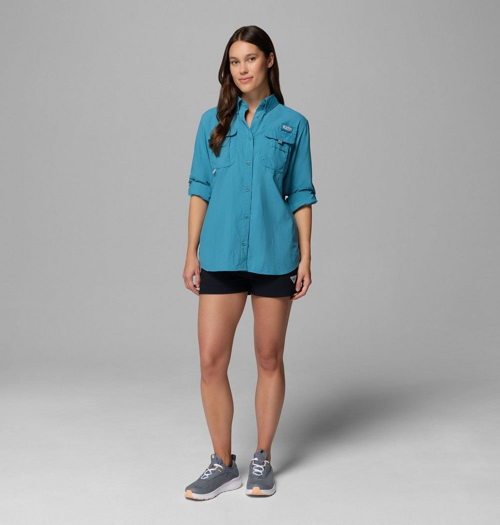 Women's Long Sleeve Fishing Shirt - Pink