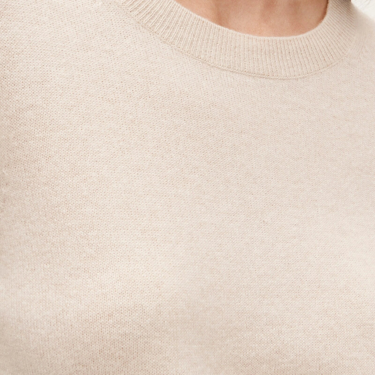 Cashmere Classic-Fit Crewneck Sweater - Black