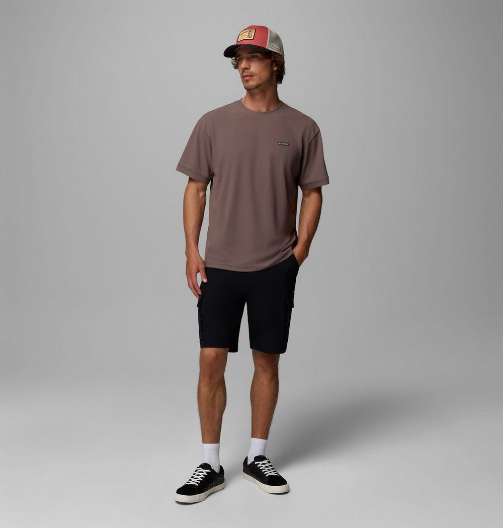 Men's Stretch Cargo Shorts - Black