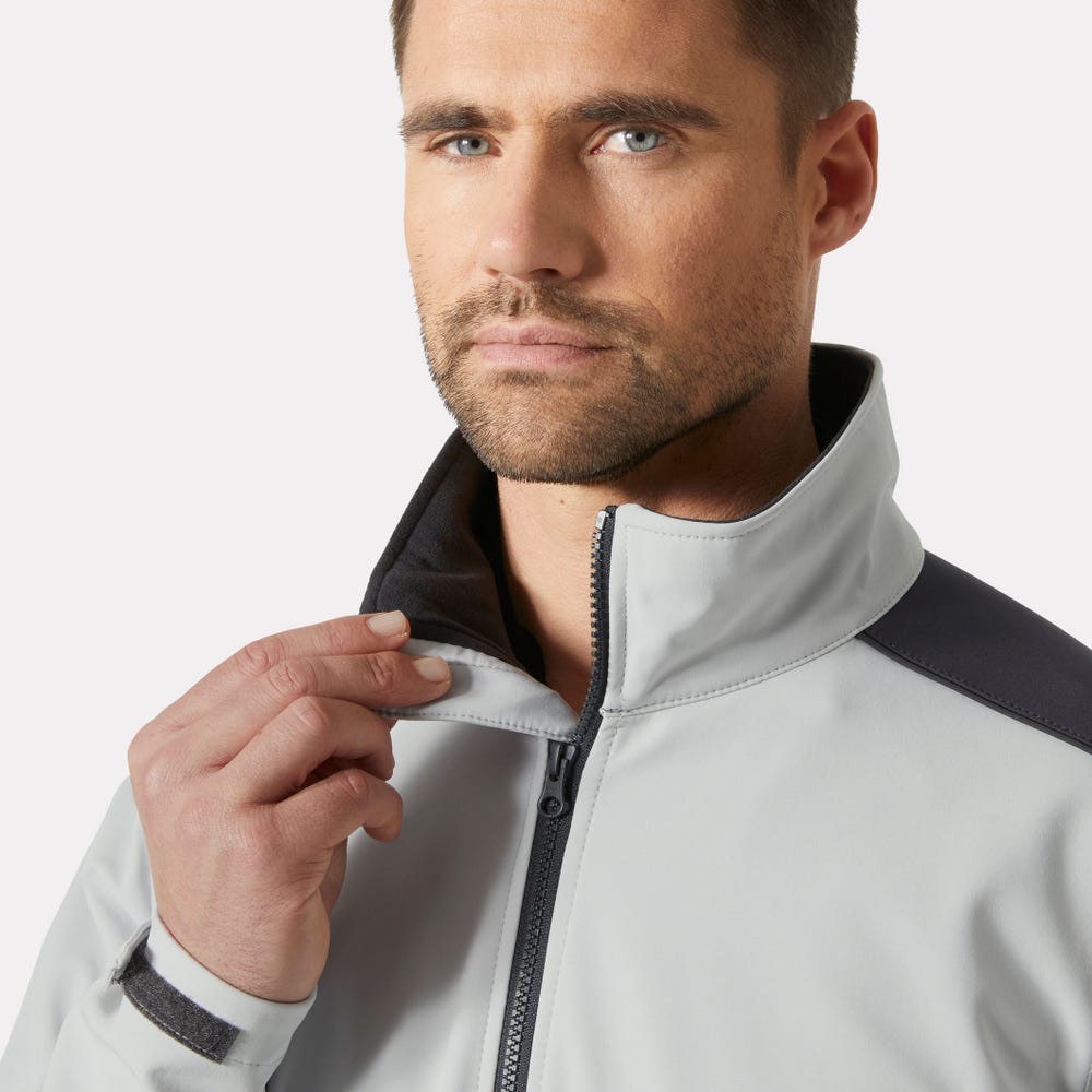 Three-Layer Softshell Work Jacket - Navy