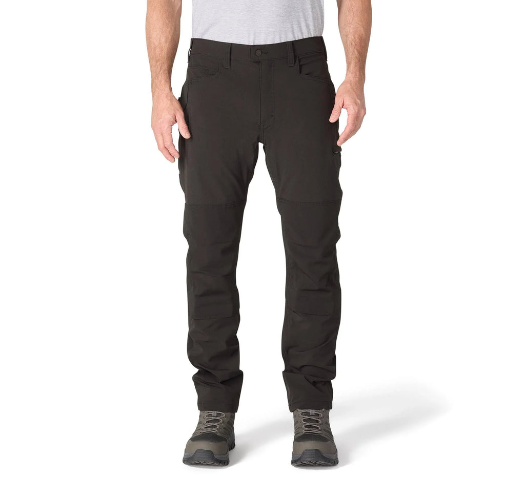 Water-Resistant Tapered Work Pants - Mud Gray