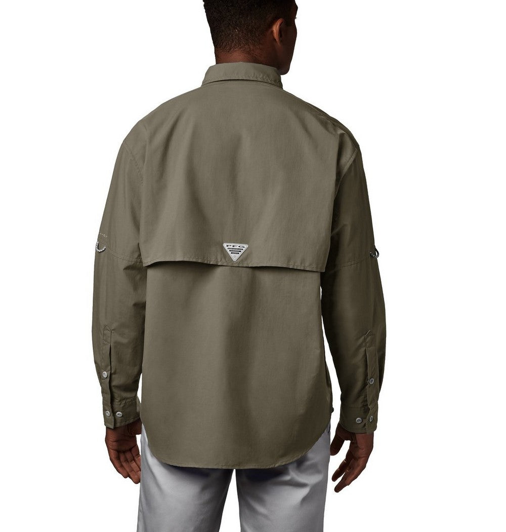 Men's Tall Long-Sleeve Vented Fishing Shirt - Gray