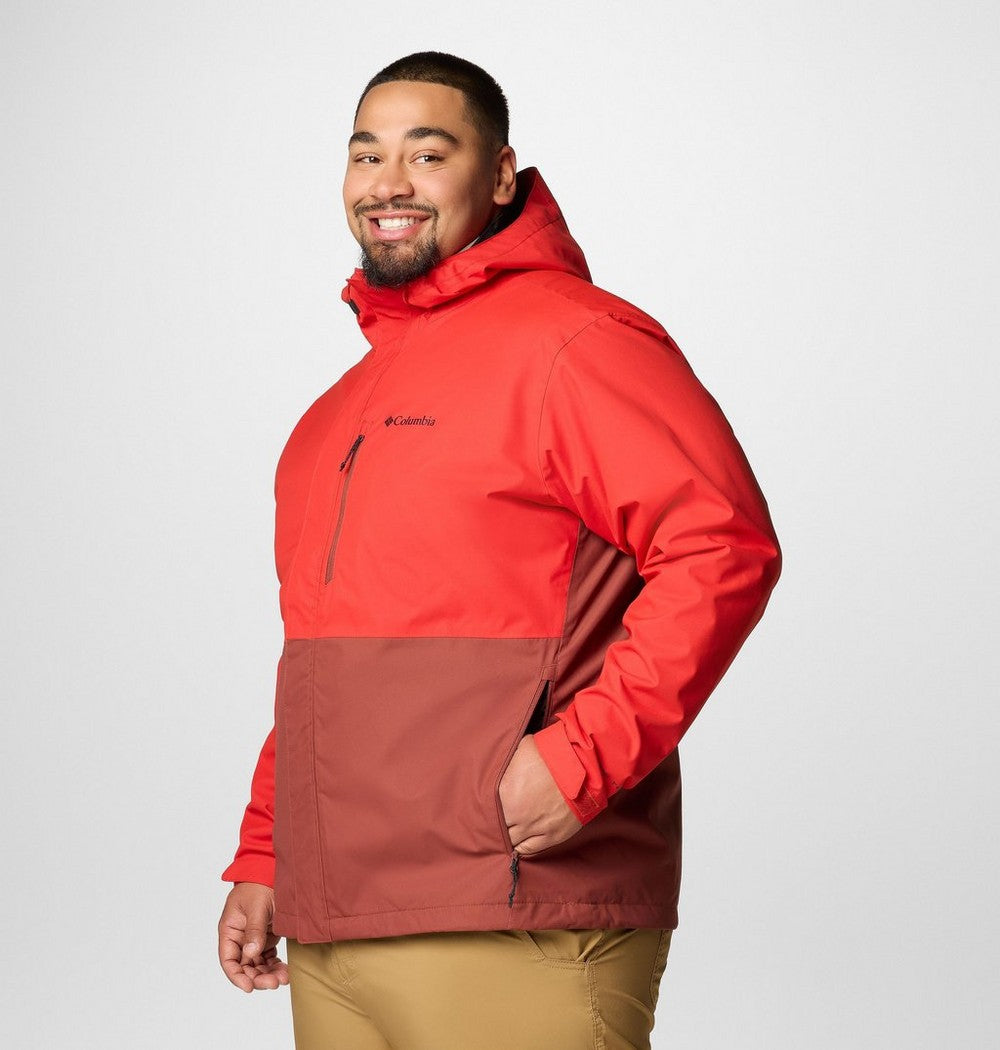 Men's Big Waterproof Rain Jacket - Red