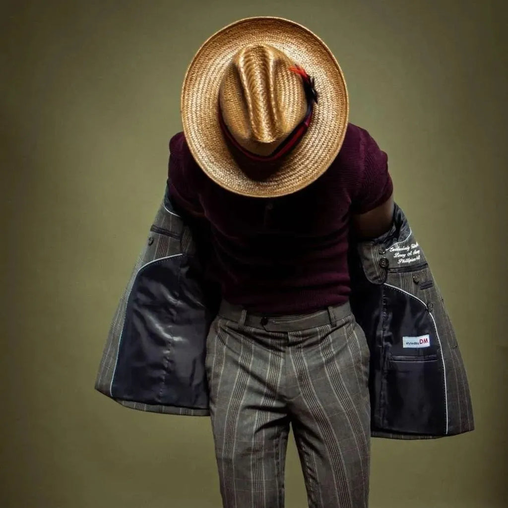 Sg Miller Ranch Fedora - Patriotic Straw