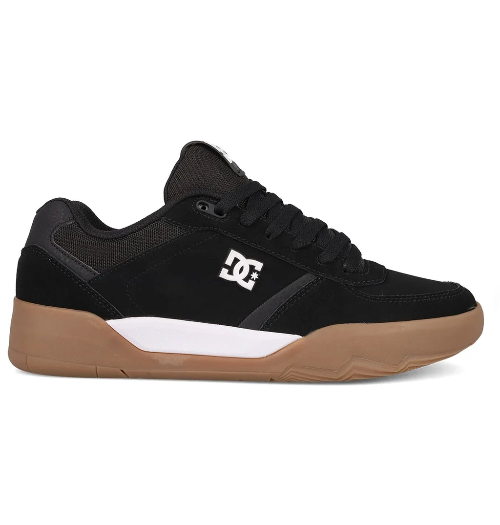 Men's Suede Skate Sneaker - Black White Gum