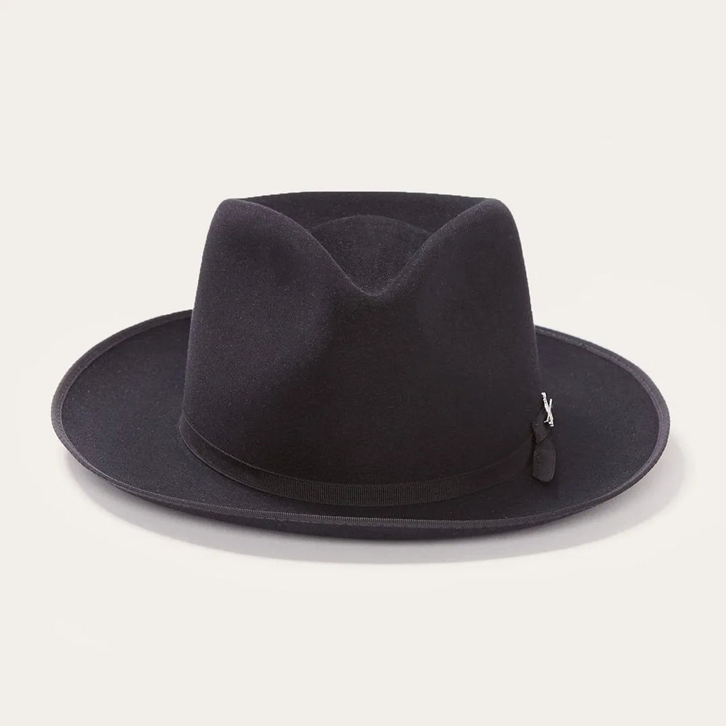 Skyliner Wool Fedora Black Color