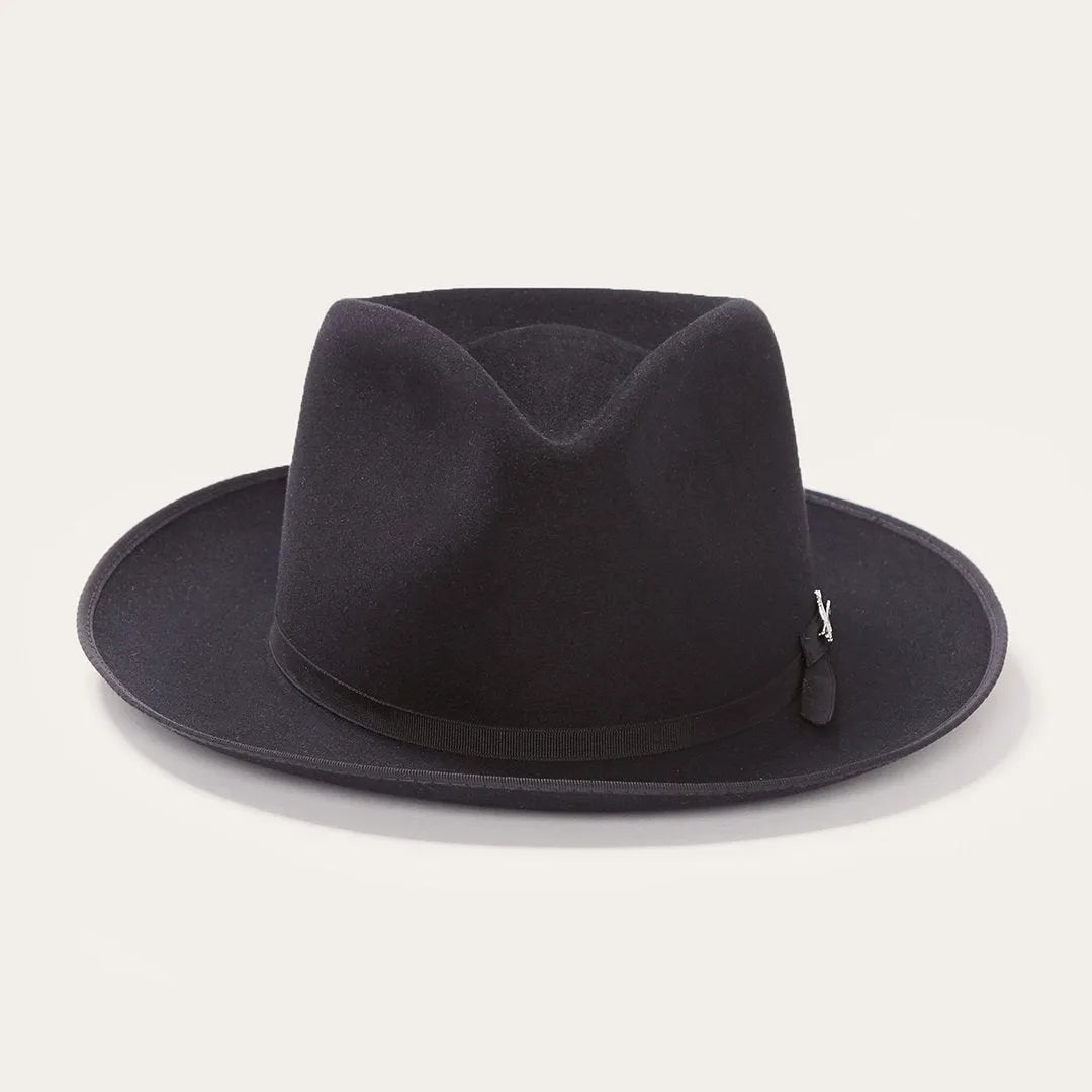 Skyliner Wool Fedora Black Color