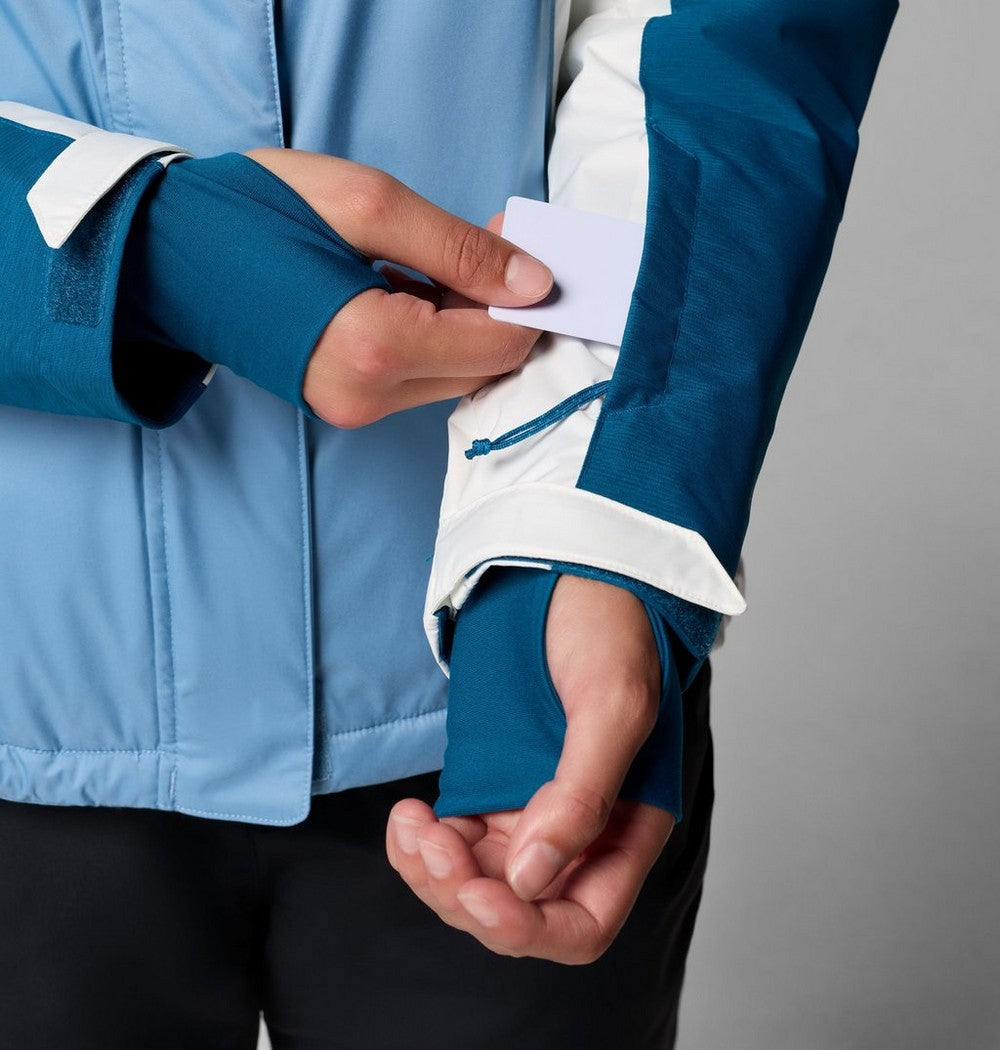 Women's Insulated Ski Jacket - Blue