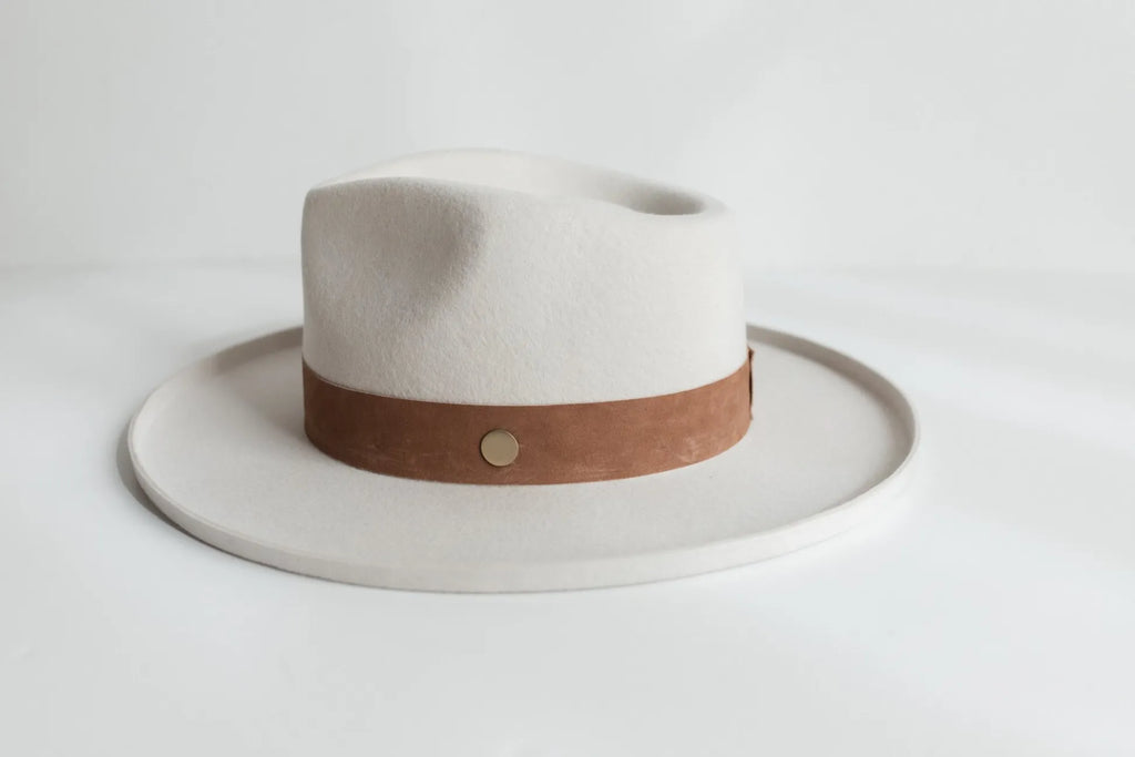 Echo Park Fedora Hat - Ivory
