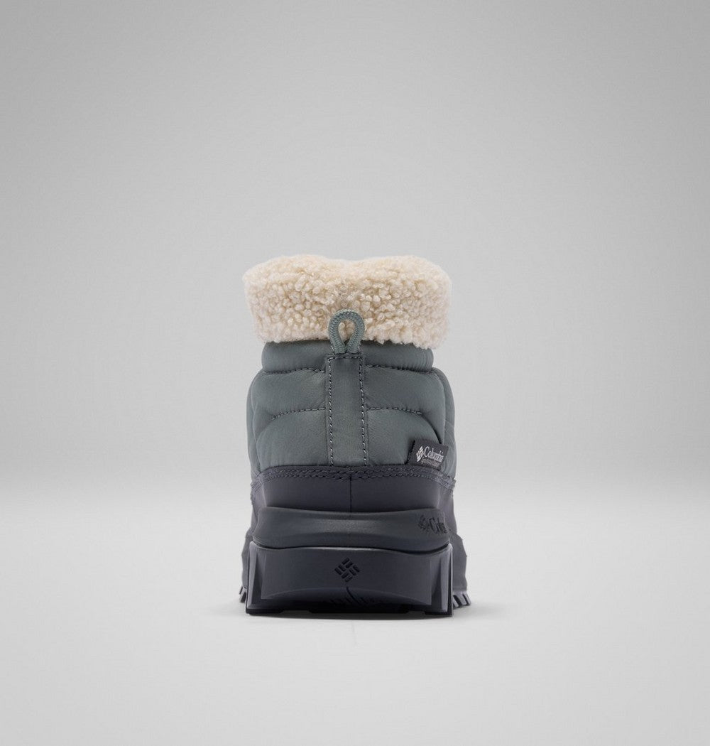 Women's Wide Insulated Short Winter Boot - Grey