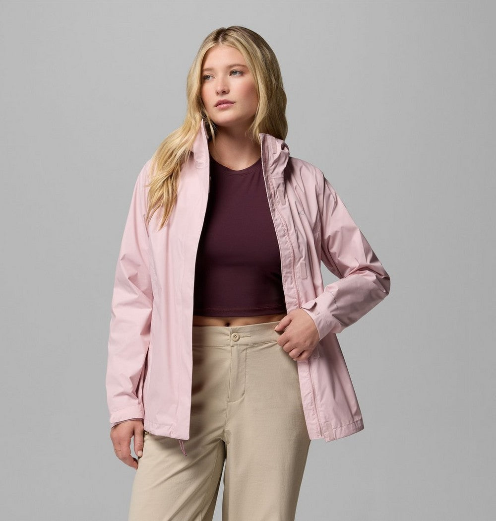 Women's Packable Rain Jacket - Fig