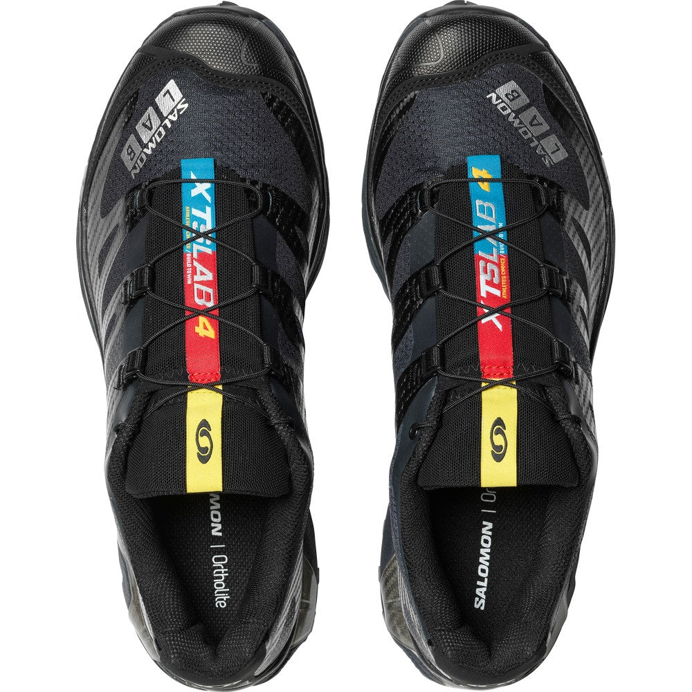 Cushioned Retro Sneakers - Black