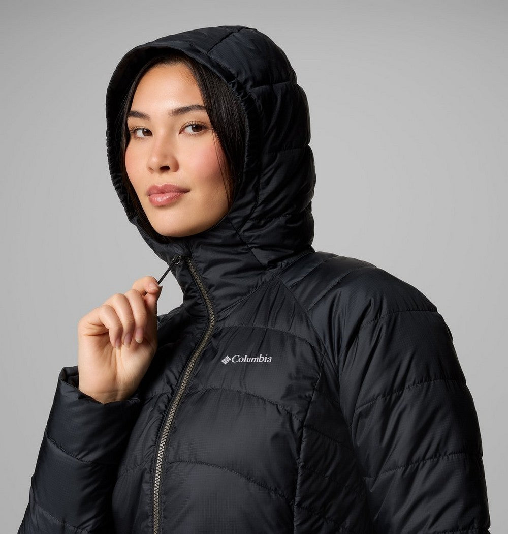 Women's Insulated Hooded Jacket - Wine