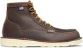 Women's 6-Inch Steel Toe Work Boot - Brown