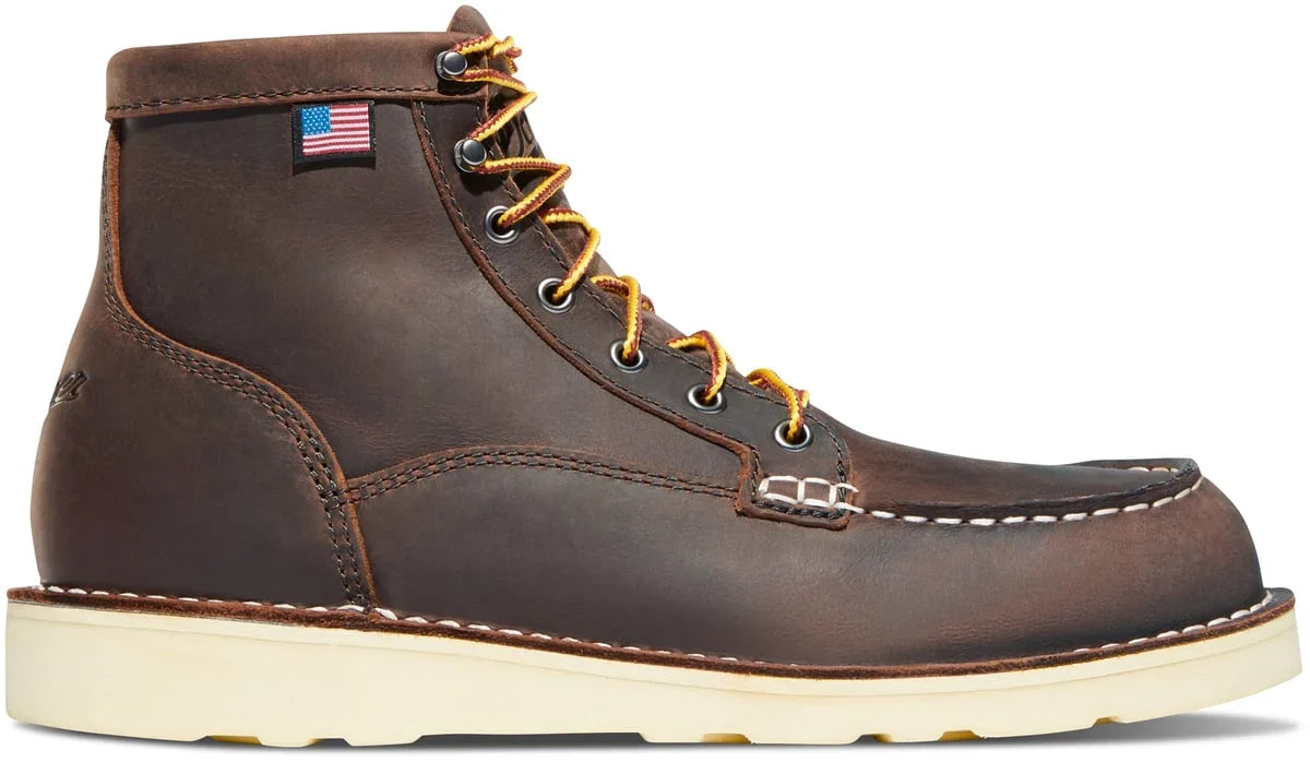 Women's 6-Inch Steel Toe Work Boot - Brown