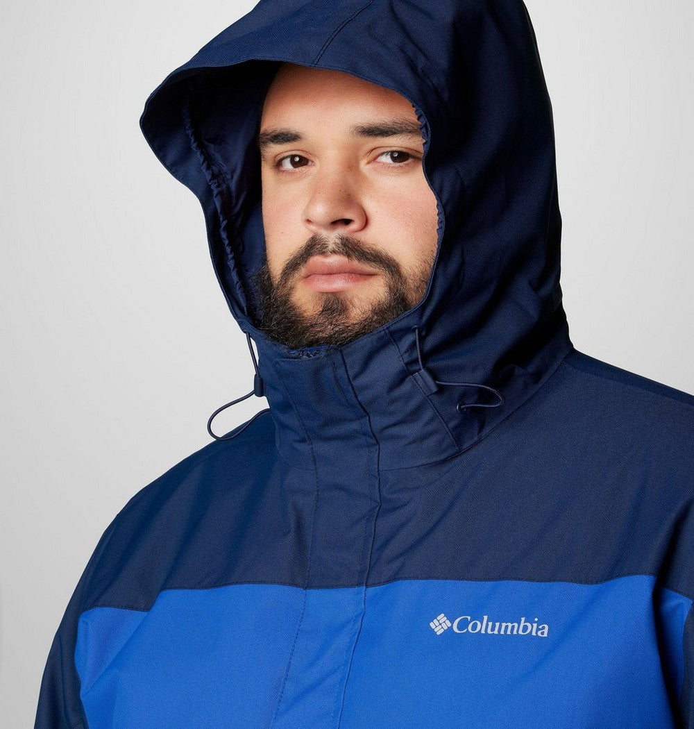 Men's Big 3-In-1 Waterproof Jacket - Green