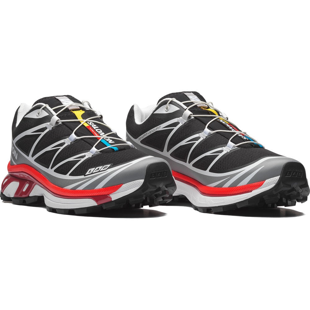 Mesh Trail-Inspired Sneakers - Gray