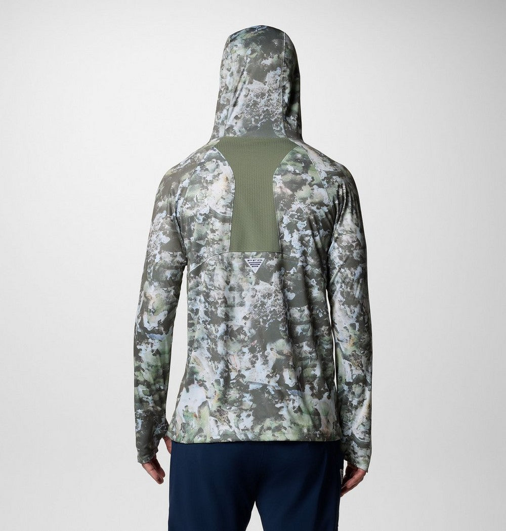 Men's Ventilated UPF 50 Sun Hoodie - Teal