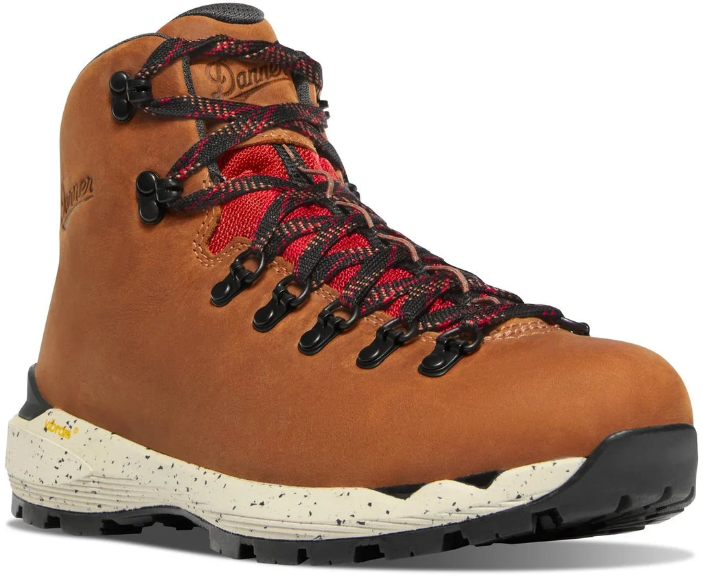 Women's Waterproof Hiking Boot - Mocha Brown Red