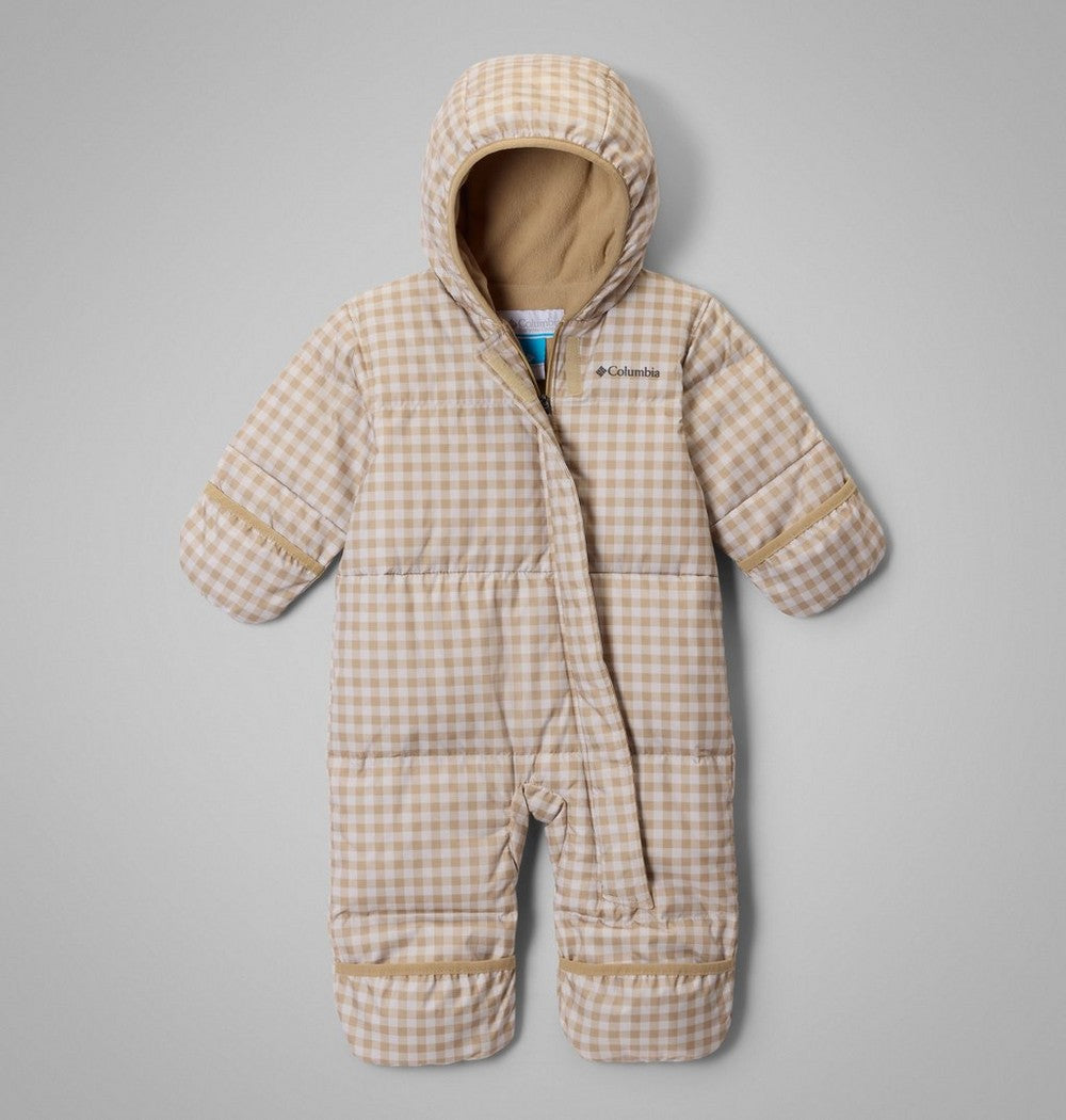 Infant Insulated Hooded Bunting - Green Plaid