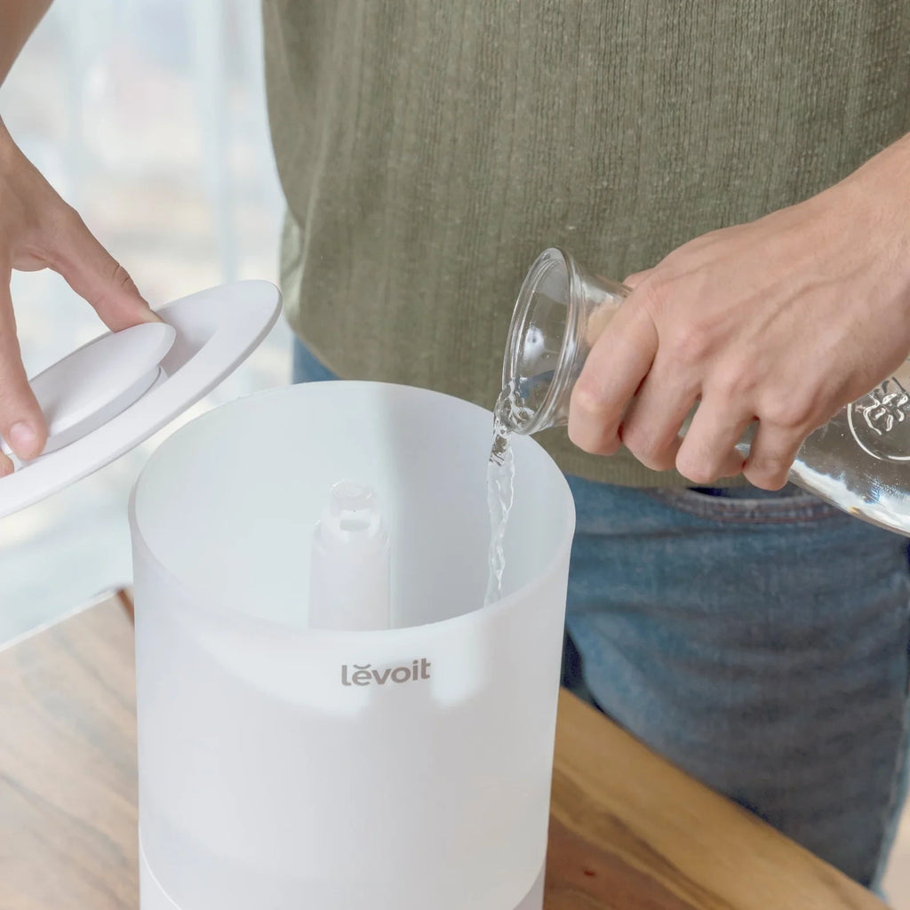 Top-Fill Ultrasonic Cool Mist Humidifier - White