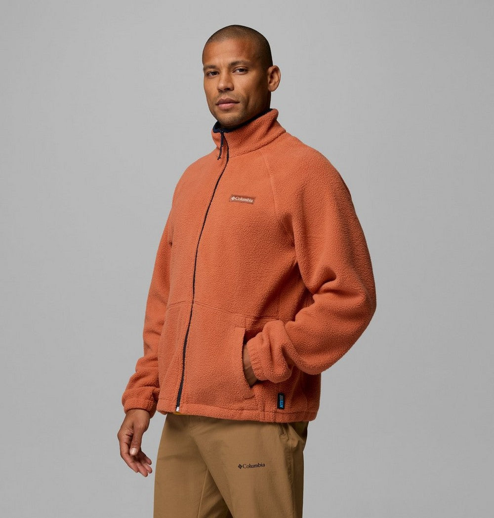 Men's Full-Zip Fleece Jacket - Sage