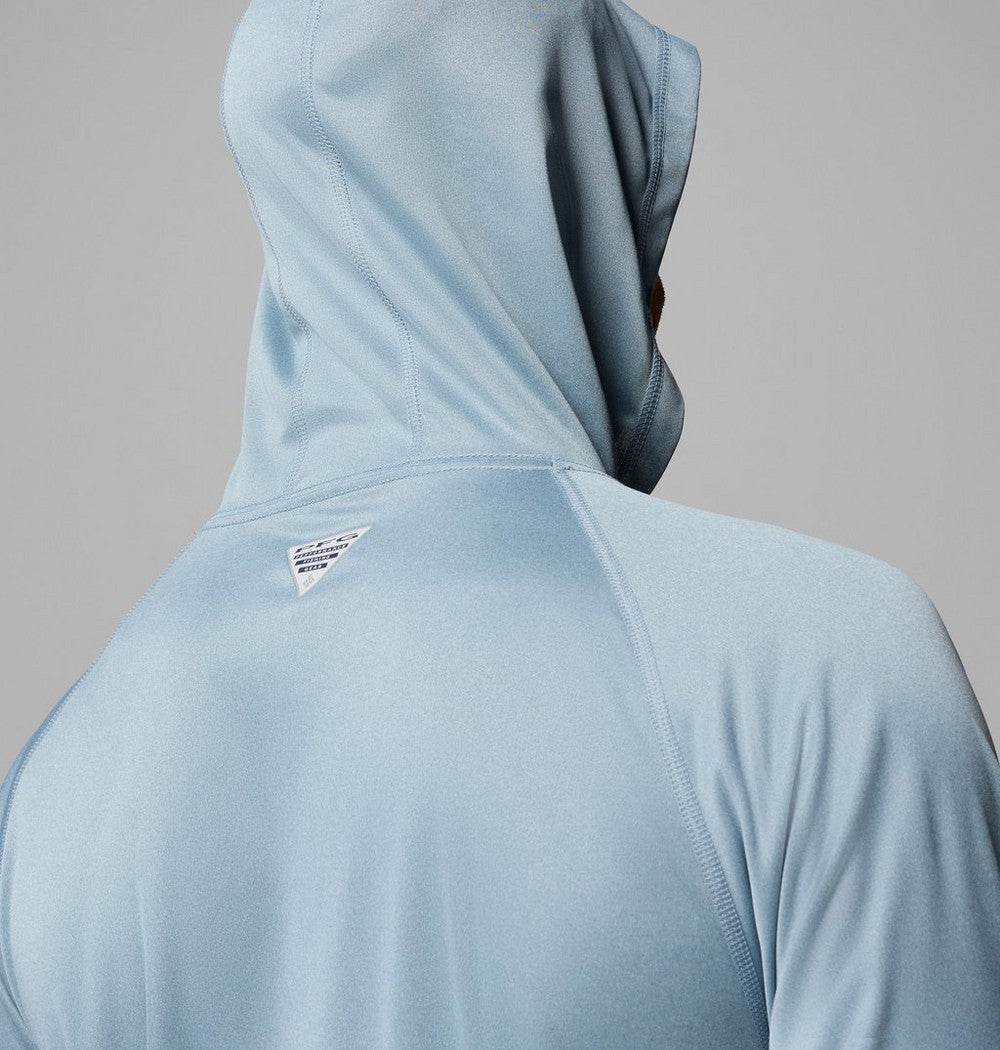 Men's Long-Sleeve Sun Hoodie - Gray