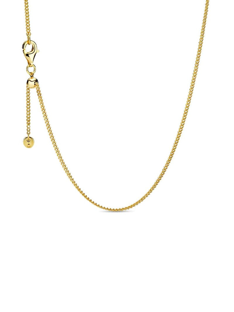 Gold Tone Family Charm Engravable Necklace Set