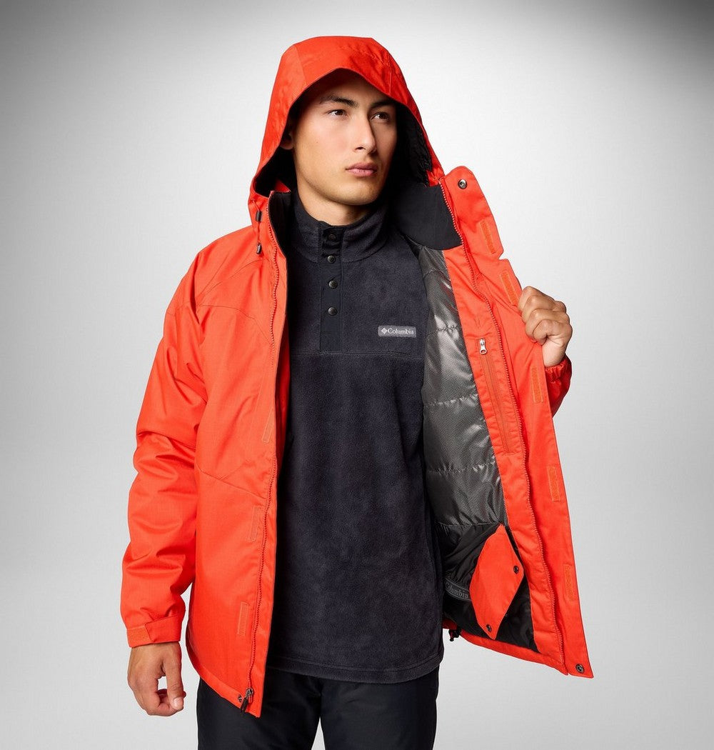 Men's Insulated Ski Jacket - Dark Blue