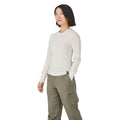 Waffle Knit Long Sleeve T-Shirt - Turtledove